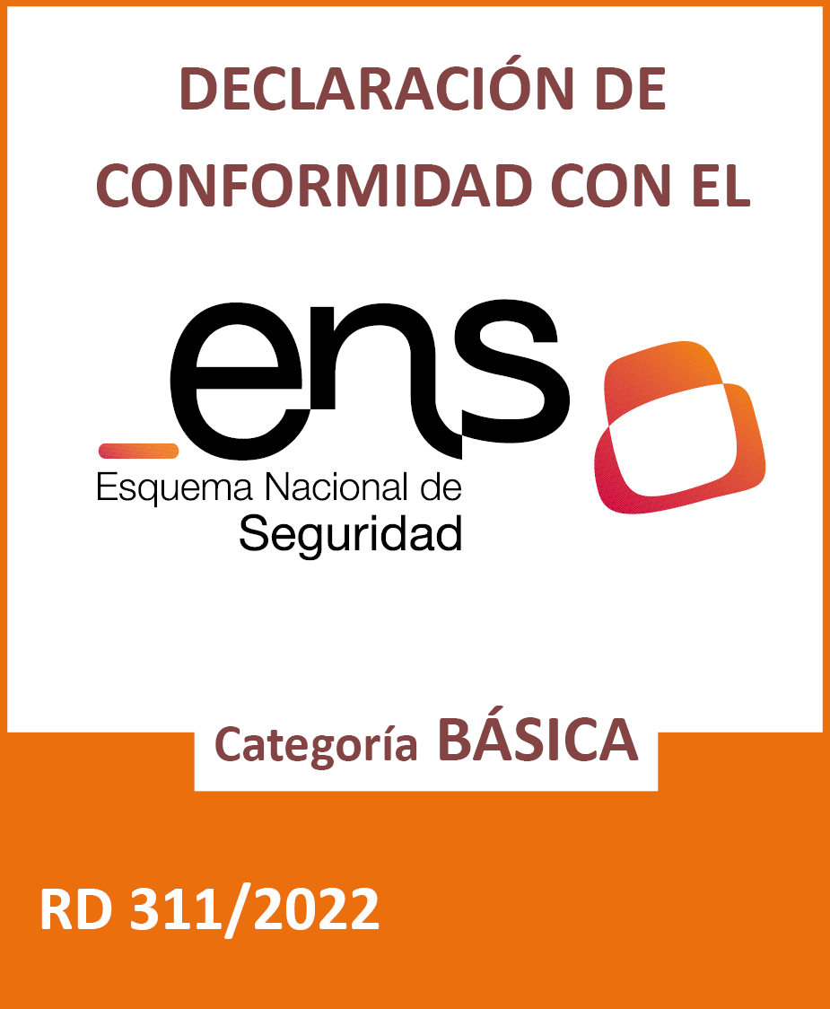 Distintivo Esquema Nacional de Seguridad (ENS)